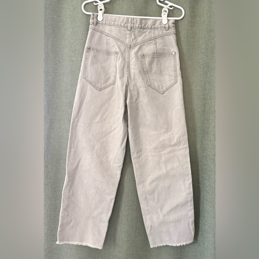 Isabel Marant 100% Cotton High Rise Jeans size 36 FR / US 4 - Picture 2 of 4